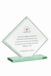 GSW 021 | Trofeu din Sticlă Personalizabil - TrophyShop